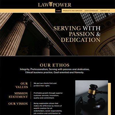 Law Power : HTML